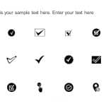 Checkmark Icons | powerpoint icons Templates | SlideUpLift