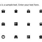 Gift Icons PowerPoint Template & Google Slides Theme