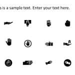 Hand Icons PowerPoint Template & Google Slides Theme