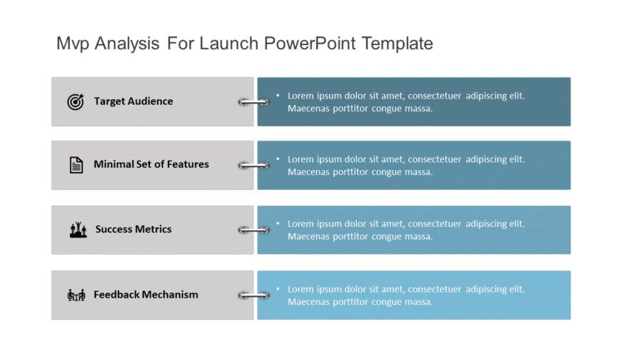 MVP Analysis for Launch PowerPoint Template
