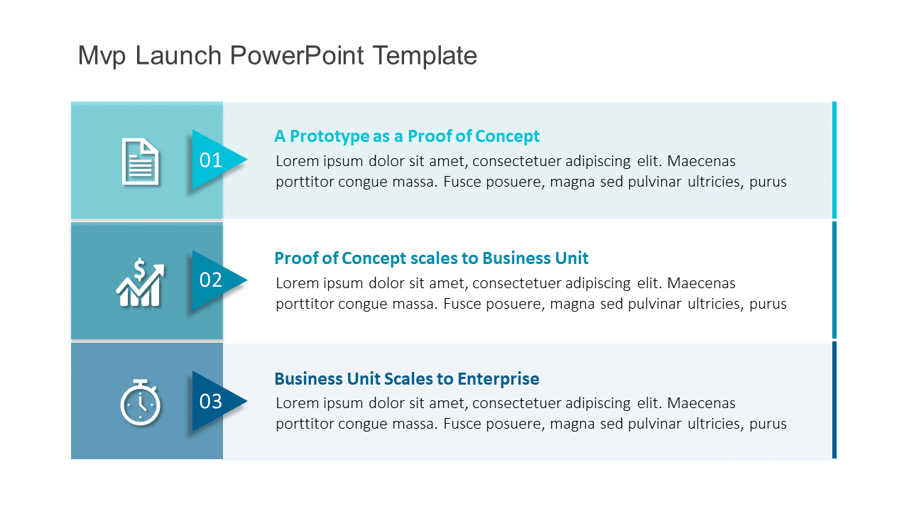MVP Launch PowerPoint Template & Google Slides Theme