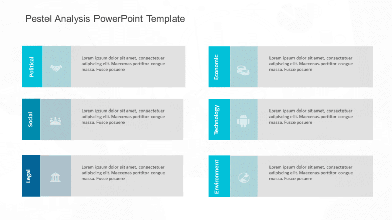 PESTEL Analysis PowerPoint Template & Google Slides Theme