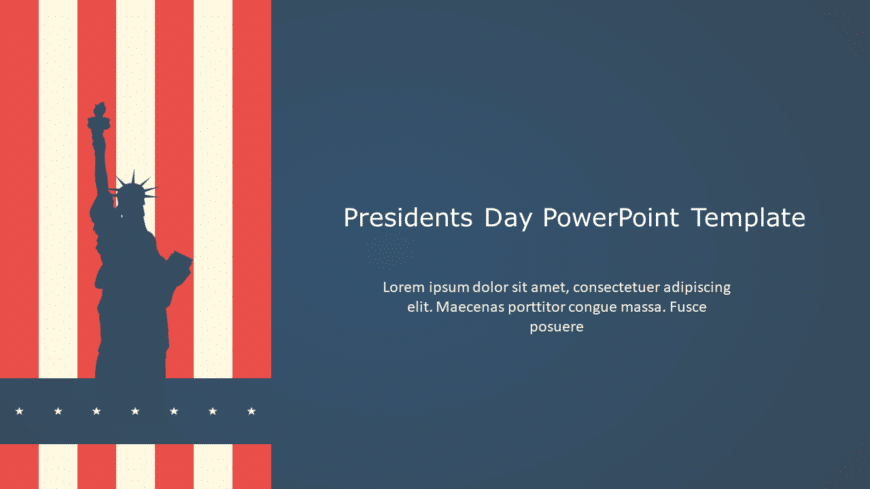 Presidents Day 04 PowerPoint Template