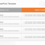Project List PowerPoint Template & Google Slides Theme