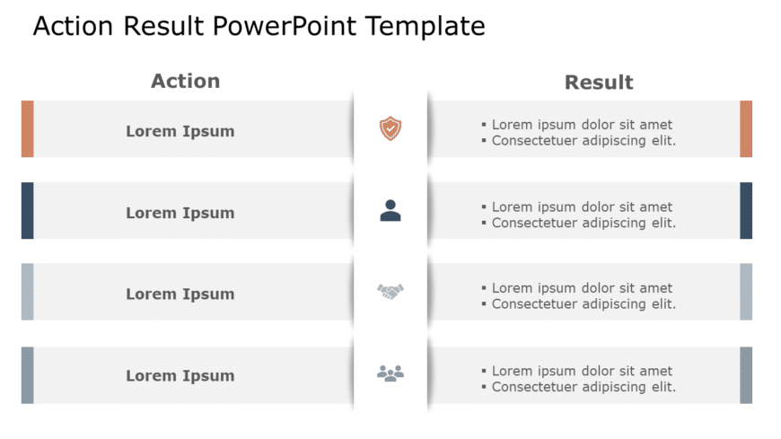 Action Result 13 PowerPoint Template