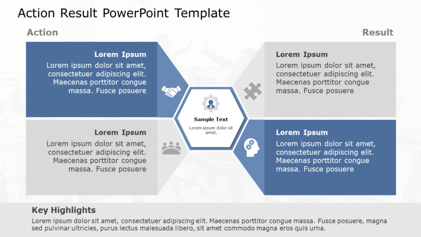 Action Result 7 PowerPoint Template