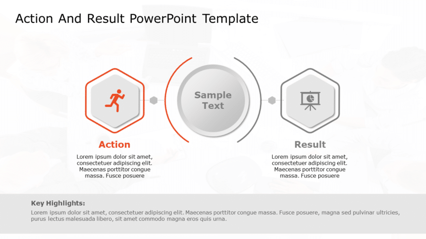 Action and Result PowerPoint Template