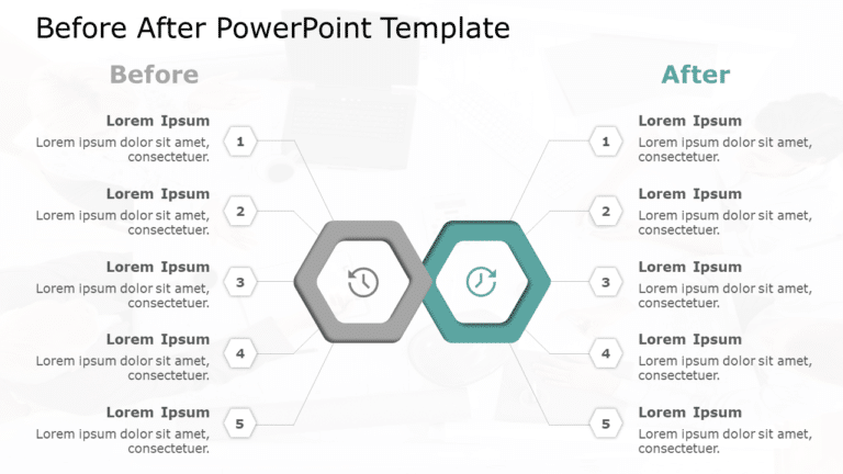 Before After 24 PowerPoint Template & Google Slides Theme