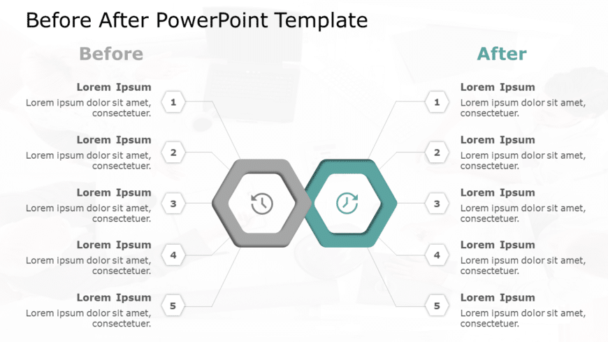 Before After 24 PowerPoint Template