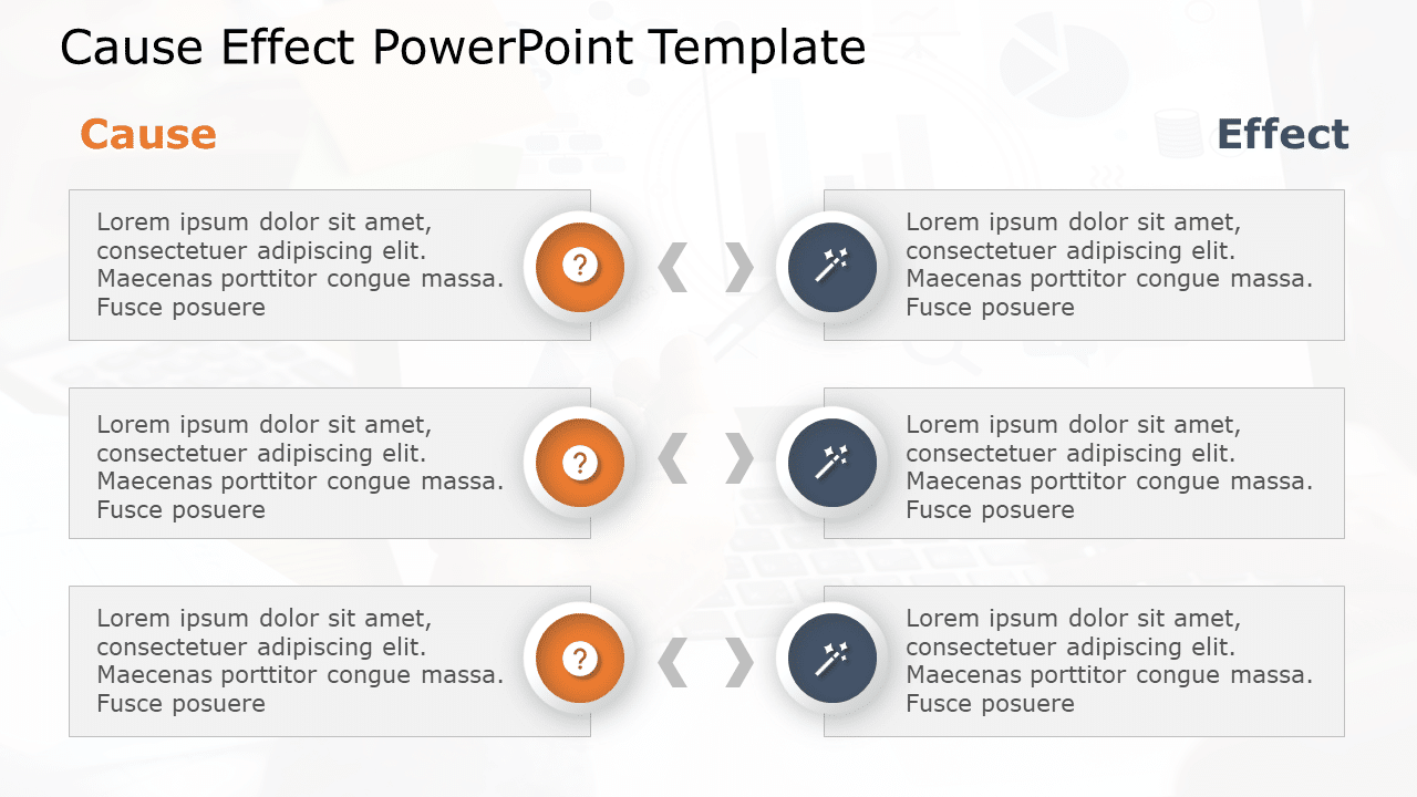 Cause Effect 28 PowerPoint Template & Google Slides Theme