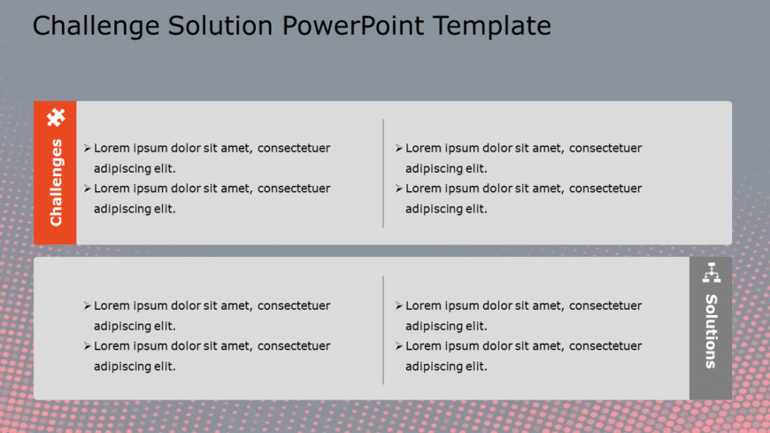 Challenge Solution 40 PowerPoint Template