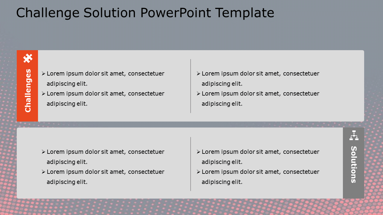 Challenge Solution 40 PowerPoint Template & Google Slides Theme