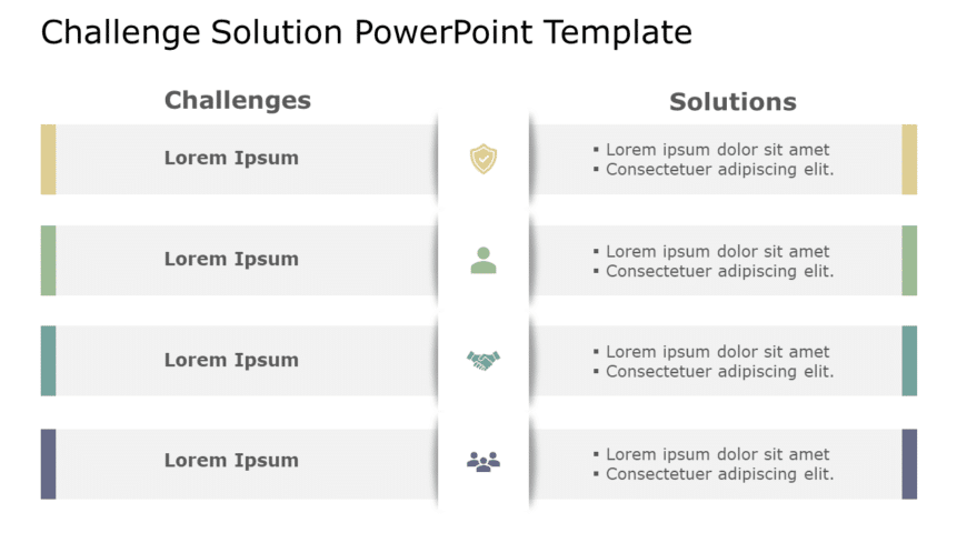 Challenge Solution 42 PowerPoint Template