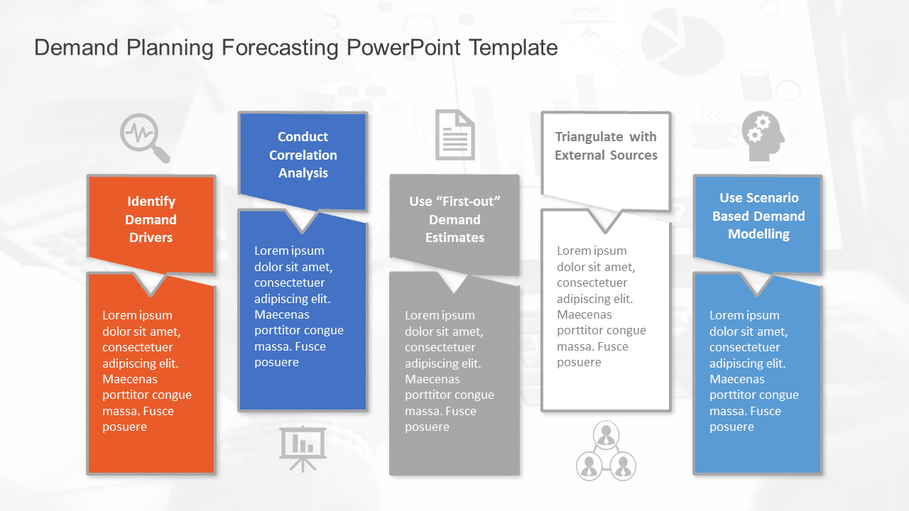 Demand Planning Foreacasting PowerPoint Template & Google Slides Theme