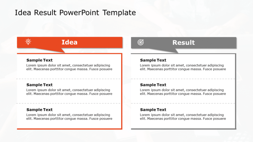 Idea Result 78 PowerPoint Template