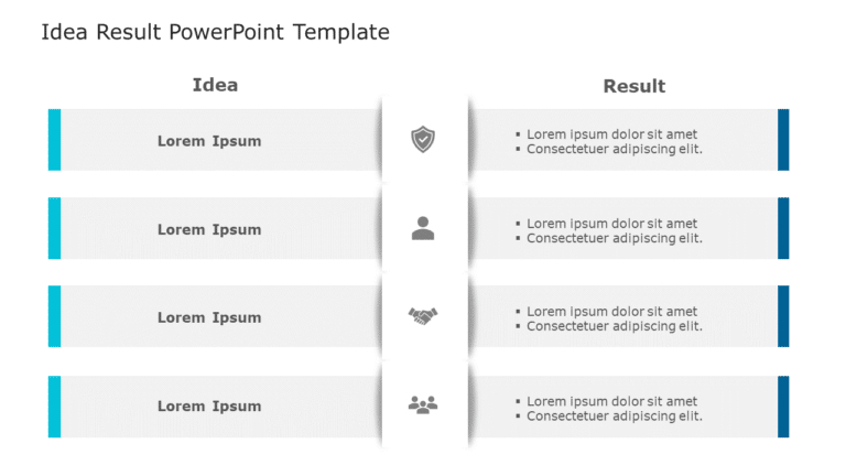 Idea Result 80 PowerPoint Template & Google Slides Theme