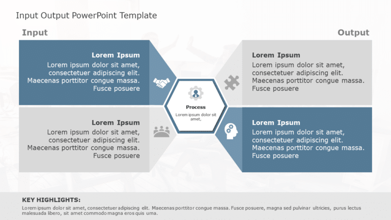 Input Output 85 PowerPoint Template & Google Slides Theme