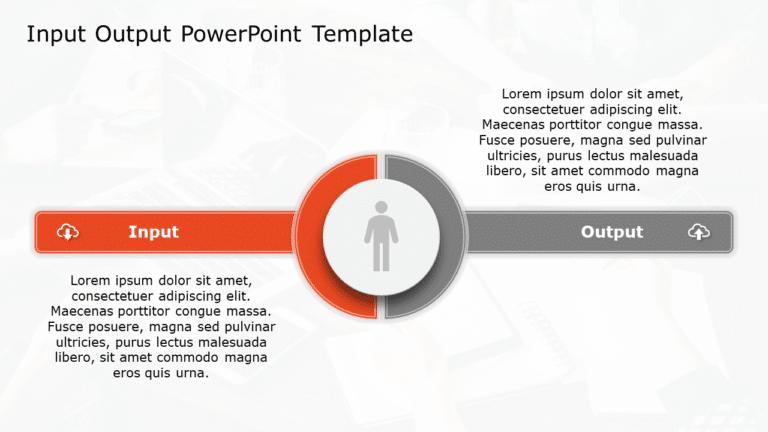 Input Output 87 PowerPoint Template & Google Slides Theme