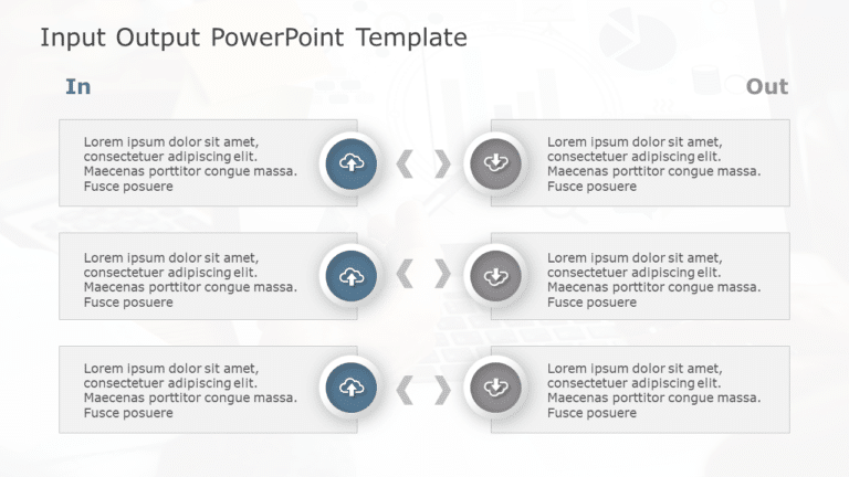 Input Output 92 PowerPoint Template & Google Slides Theme