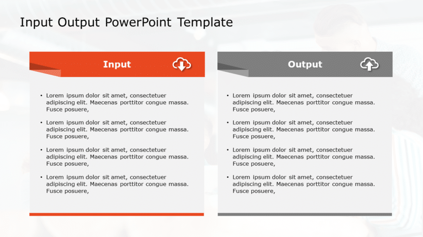 Input Output 93 PowerPoint Template