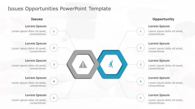 Issues Opportunities 102 PowerPoint Template & Google Slides Theme