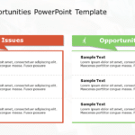 Issues Opportunities 97 PowerPoint Template & Google Slides Theme