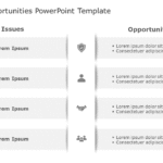 Issues Opportunities 99 PowerPoint Template & Google Slides Theme