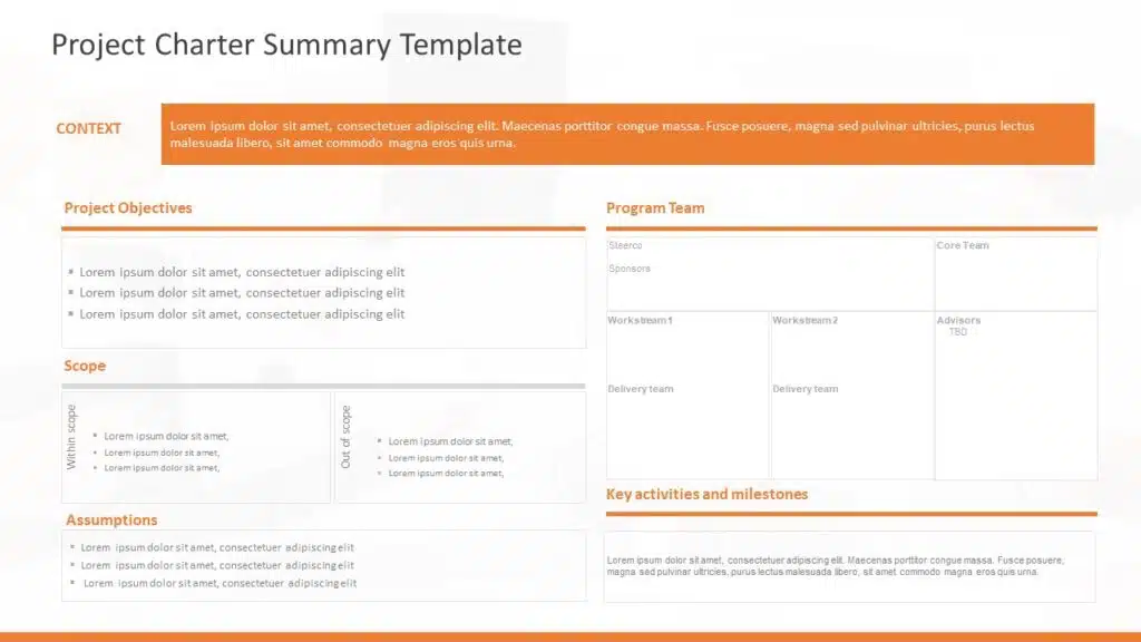 Project Charter Templates 
