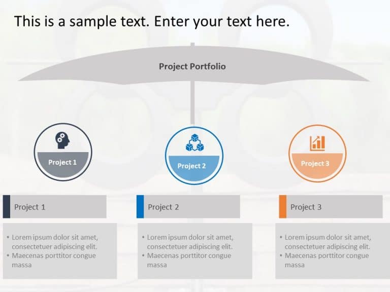 Project Portfolio PowerPoint Template & Google Slides Theme