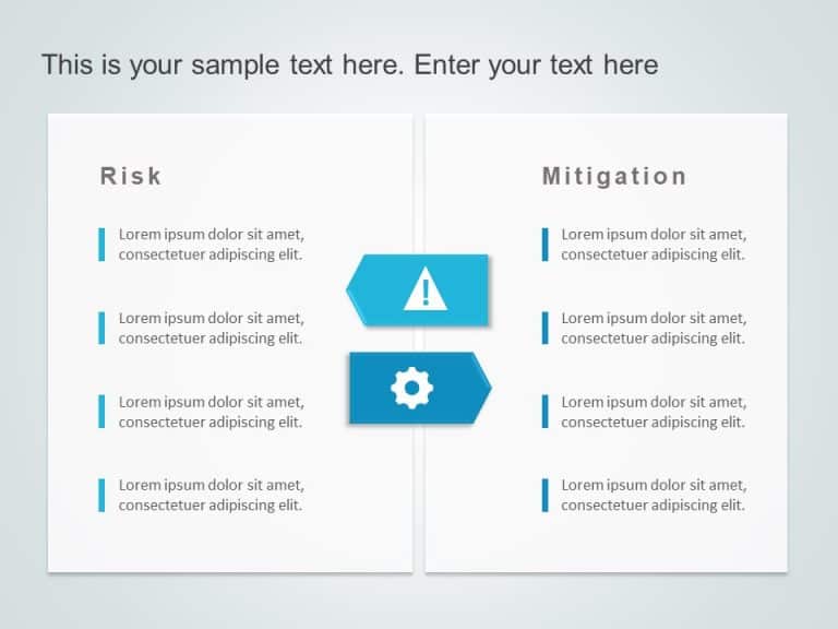 Risk Mitigation Plan PowerPoint Template & Google Slides Theme
