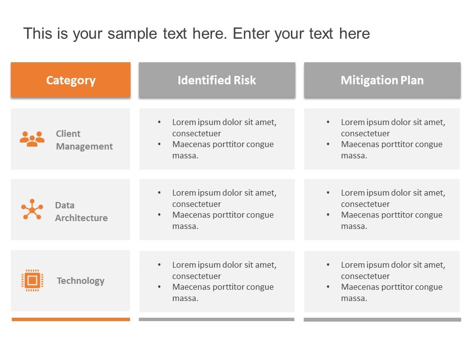 Mitigation Plan Template