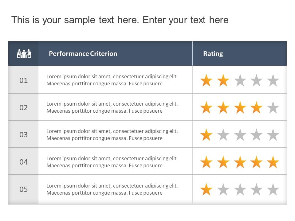 Performance Evaluation PowerPoint Template