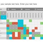 RASCI Table PowerPoint Template & Google Slides Theme