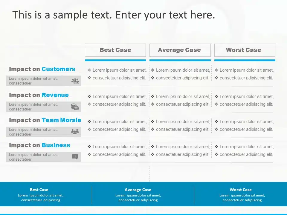 Project Scenarios PowerPoint Template & Google Slides Theme