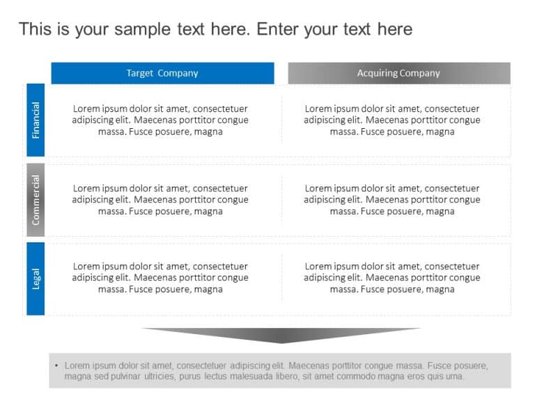 Due Diligence Mergers and Acquisition PowerPoint Template & Google Slides Theme