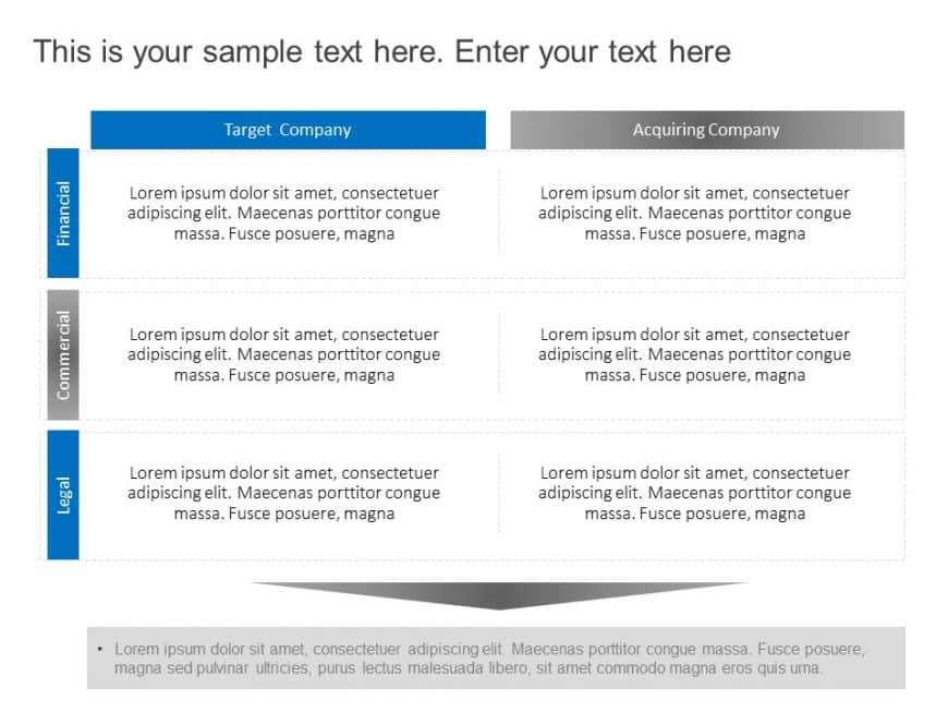 Due Diligence Mergers and Acquisition PowerPoint Template