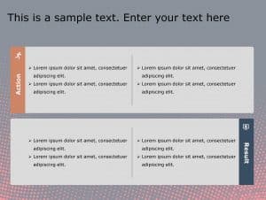 Action Result PowerPoint Template 8 | Action Result Templates | SlideUpLift