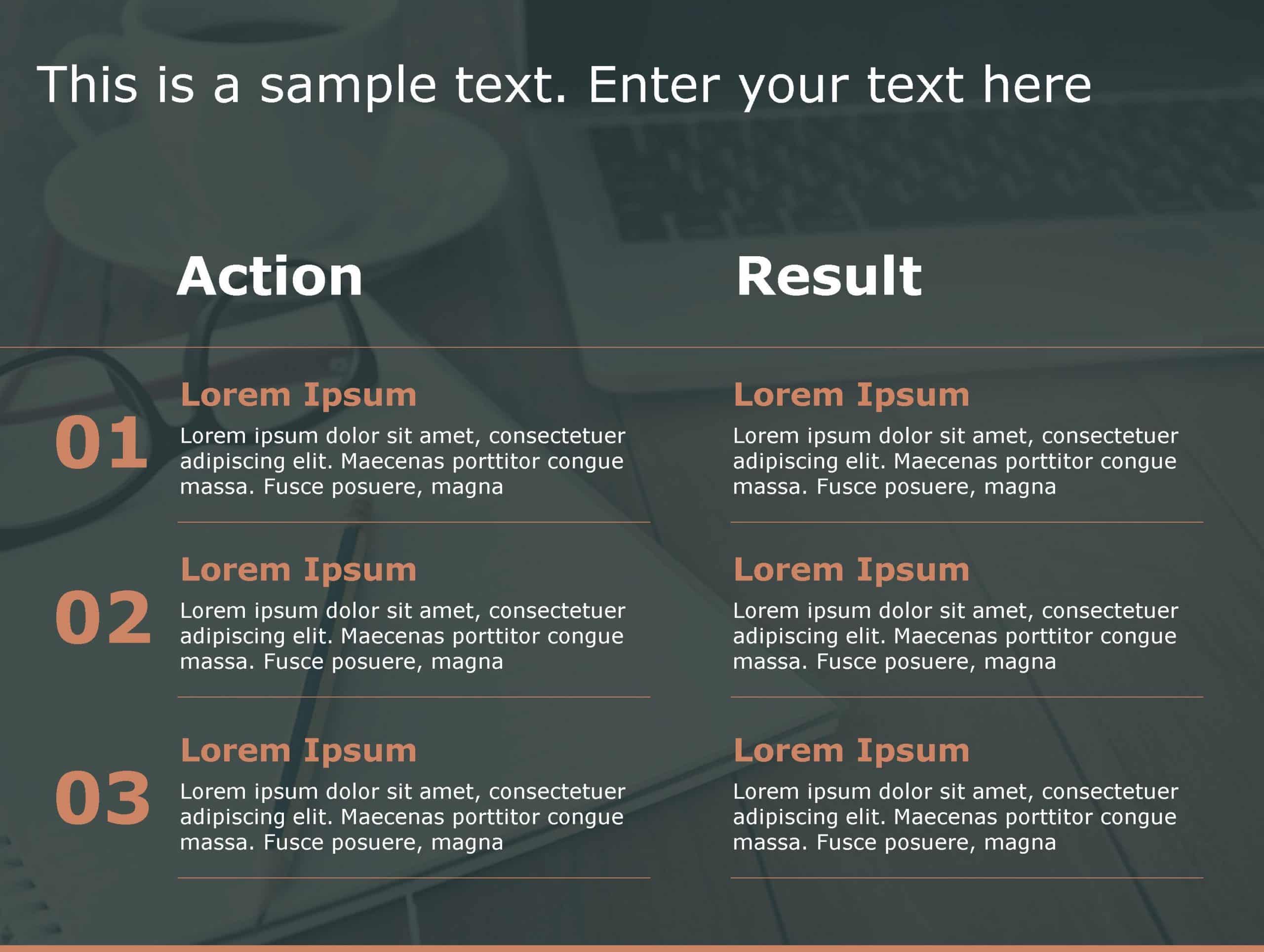 Action Result 12 PowerPoint Template