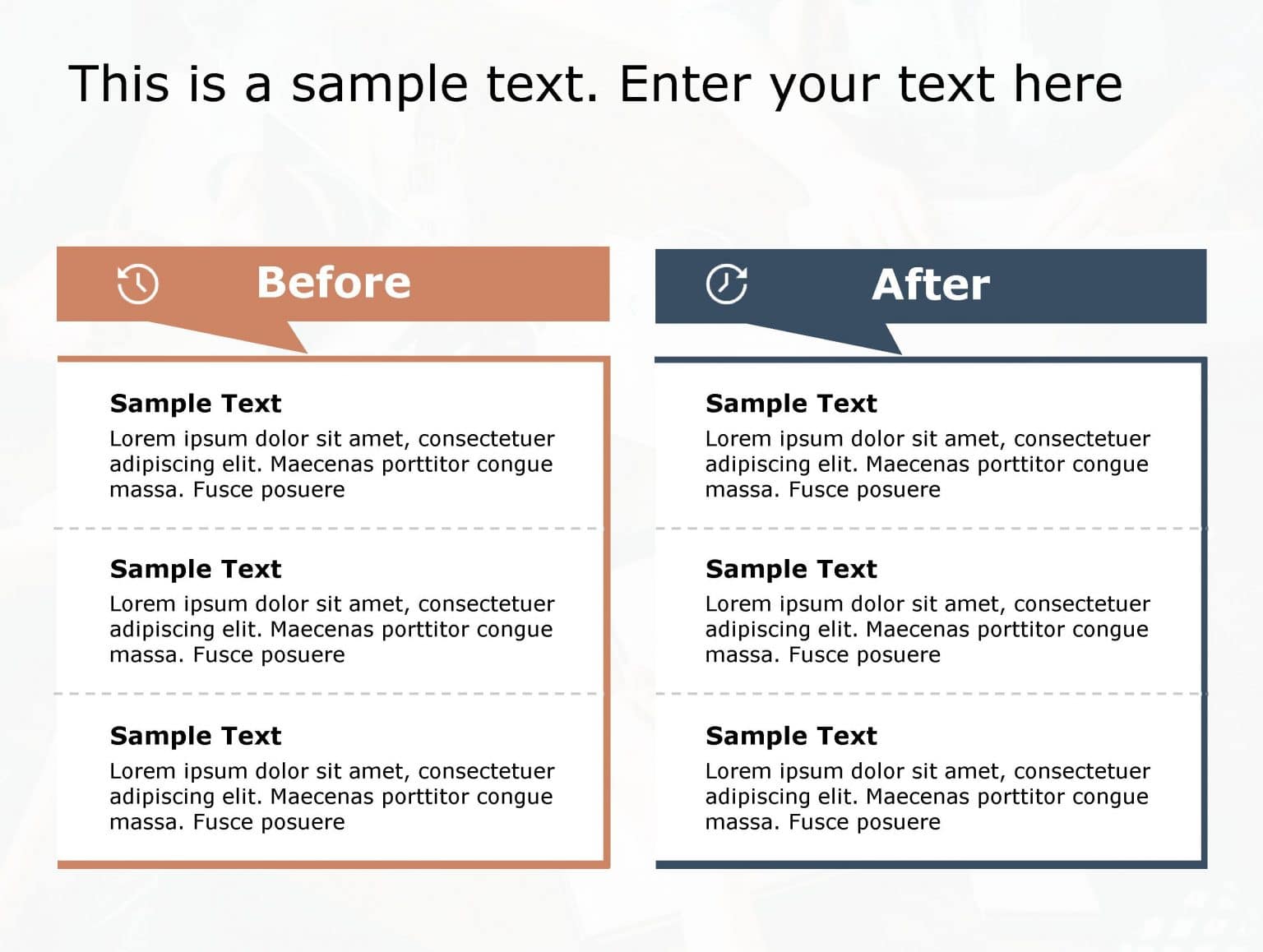 Before After 20 PowerPoint Template SlideUpLift