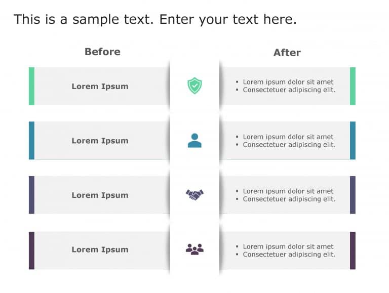 Before After 22 PowerPoint Template & Google Slides Theme