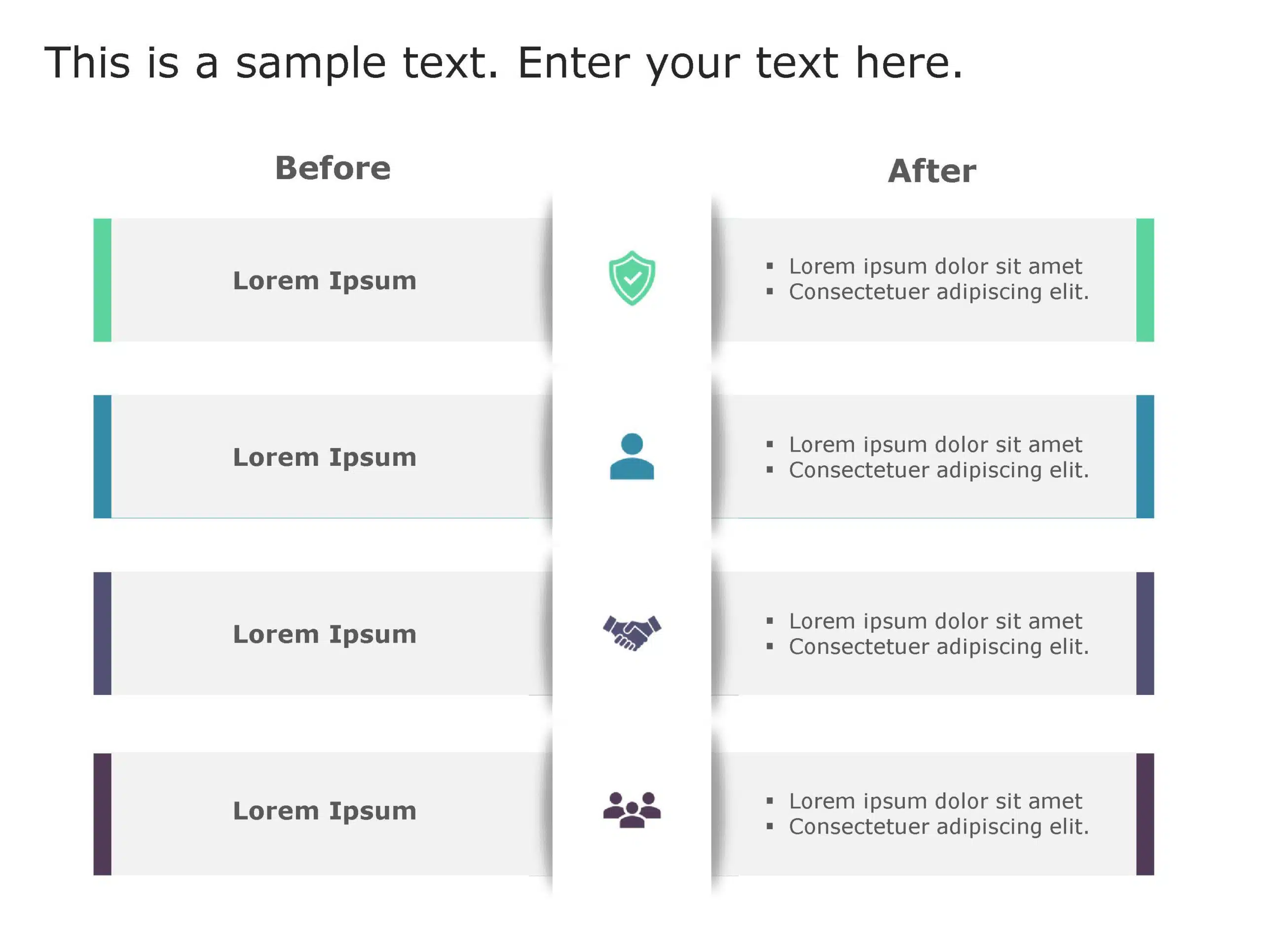 Before After 22 PowerPoint Template & Google Slides Theme