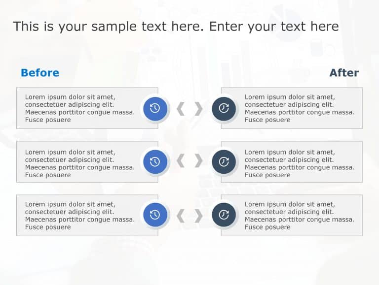 Before After 23 PowerPoint Template & Google Slides Theme