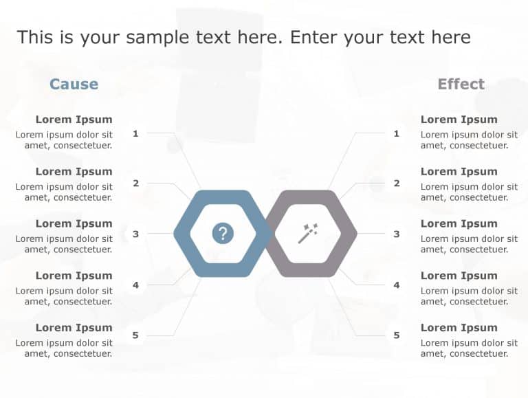 Cause Effect 29 PowerPoint Template & Google Slides Theme