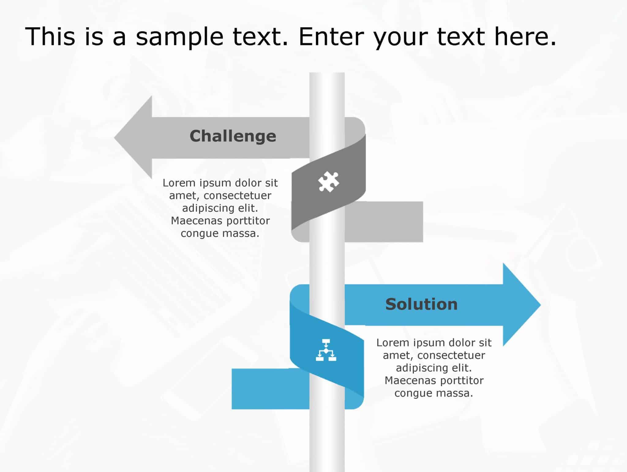 Challenge Solution PowerPoint Template 43 Challenge Solution