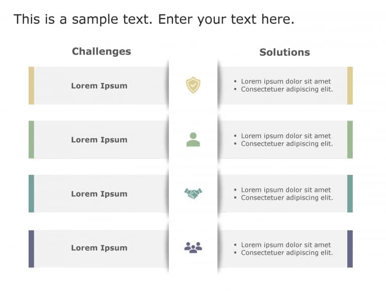 Challenge Solution 42 PowerPoint Template & Google Slides Theme