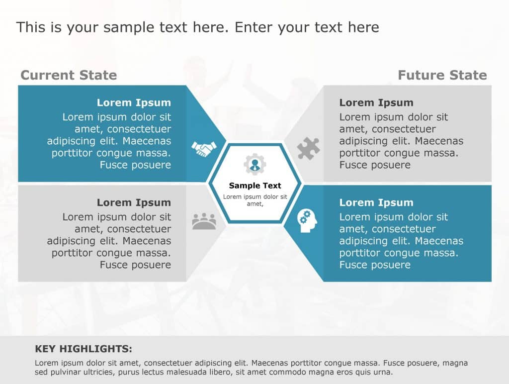 Current Future 44 PowerPoint Template SlideUpLift