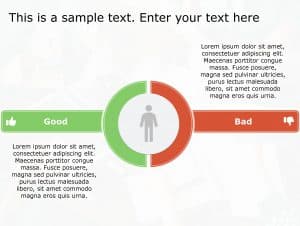 Good Bad 69 PowerPoint Template | SlideUpLift