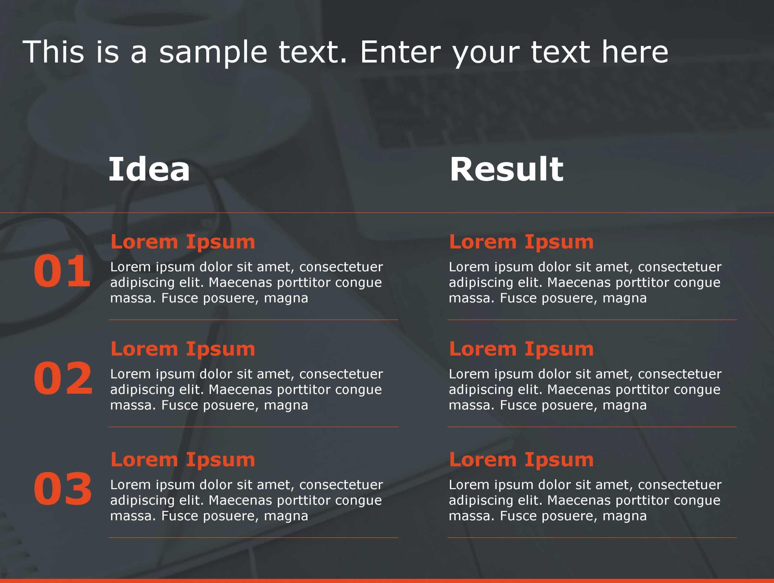 Idea Result 79 PowerPoint Template