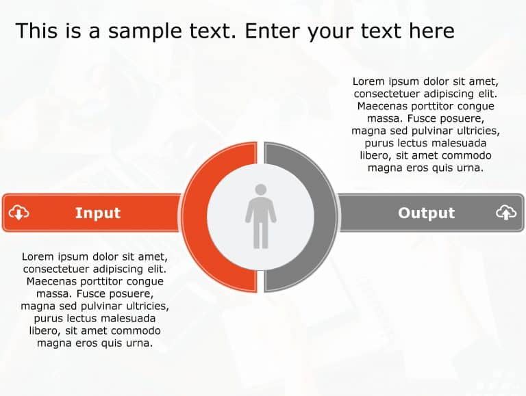 Input Output 87 PowerPoint Template & Google Slides Theme