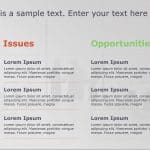 Issues Opportunities 98 PowerPoint Template & Google Slides Theme